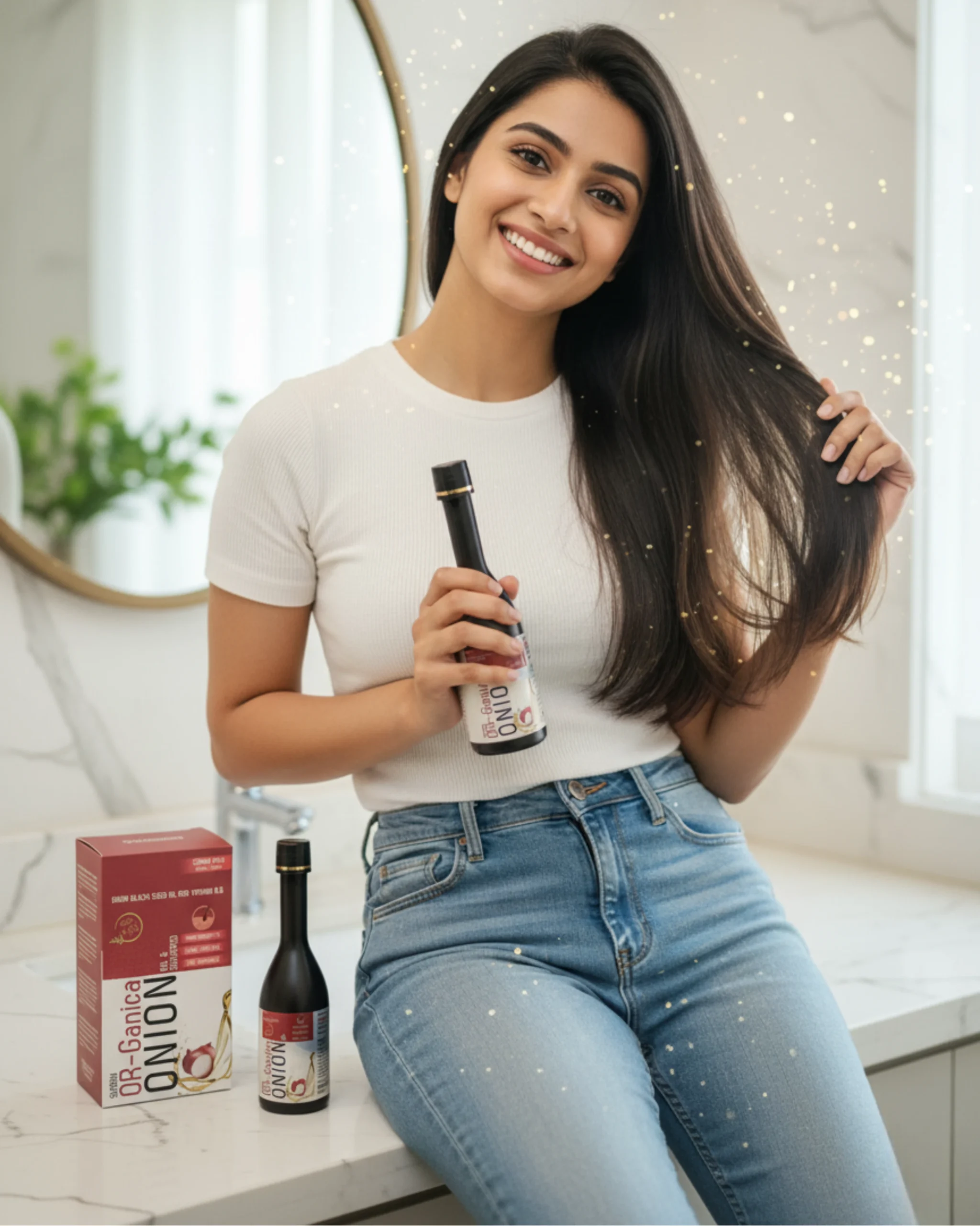 Pure Earth Hair Growth & Anti-Hair Fall Combo – Ayurvedic Oil & Shampoo - Image 2